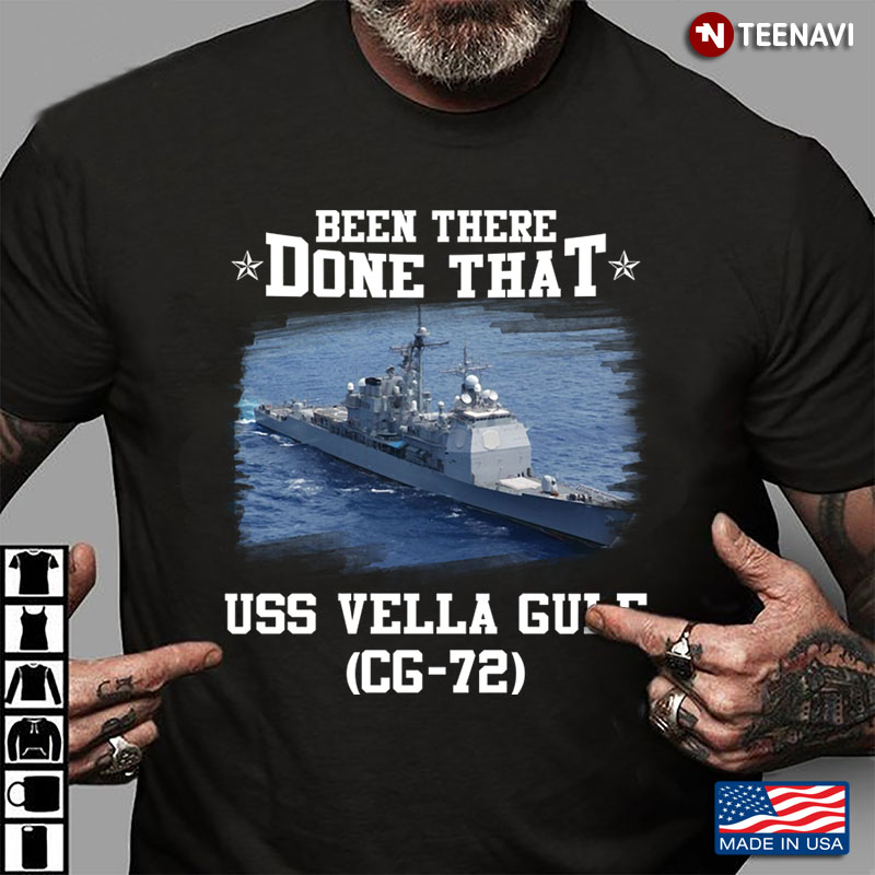 Been There Done That Uss Vella Gulf Cg- 72