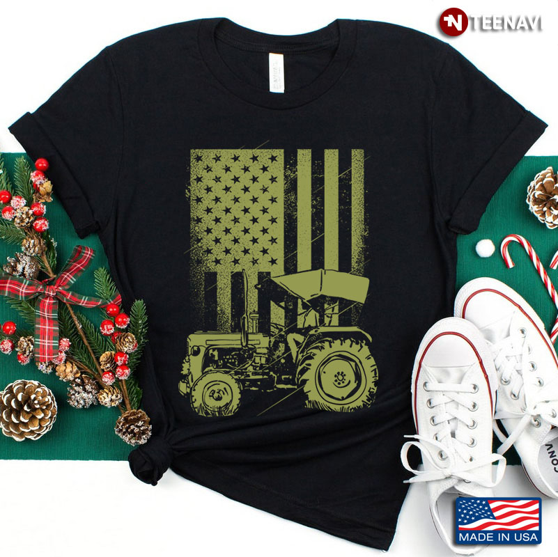 American Tractor Gift For Farmer