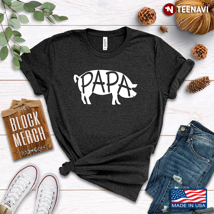 Papa Pig Funny Design for Father's Day