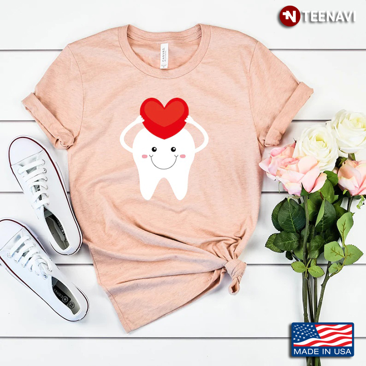 Funny Tooth With Heart Gifts for Dentist