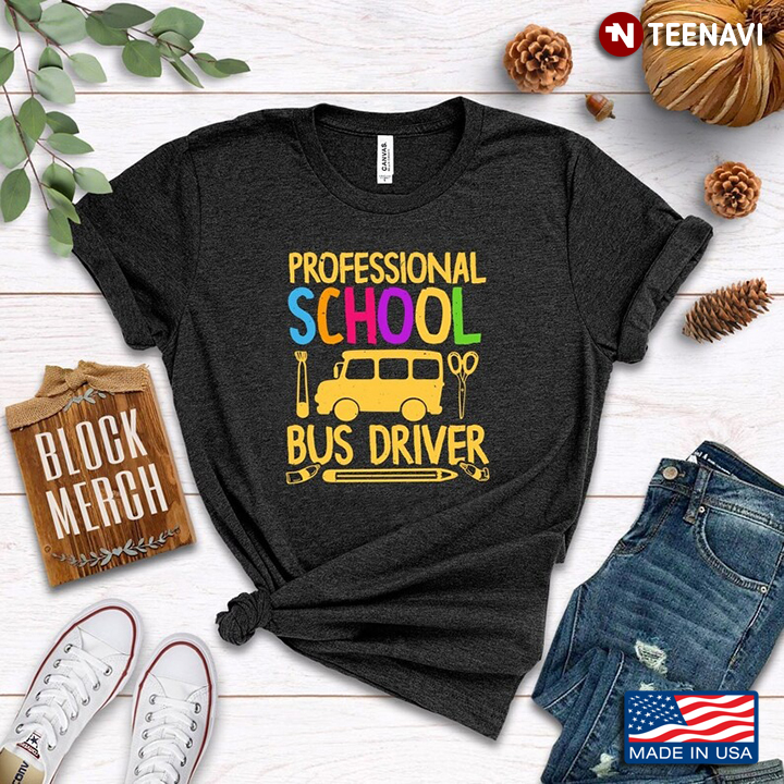 Professional School Bus Driver School Bus