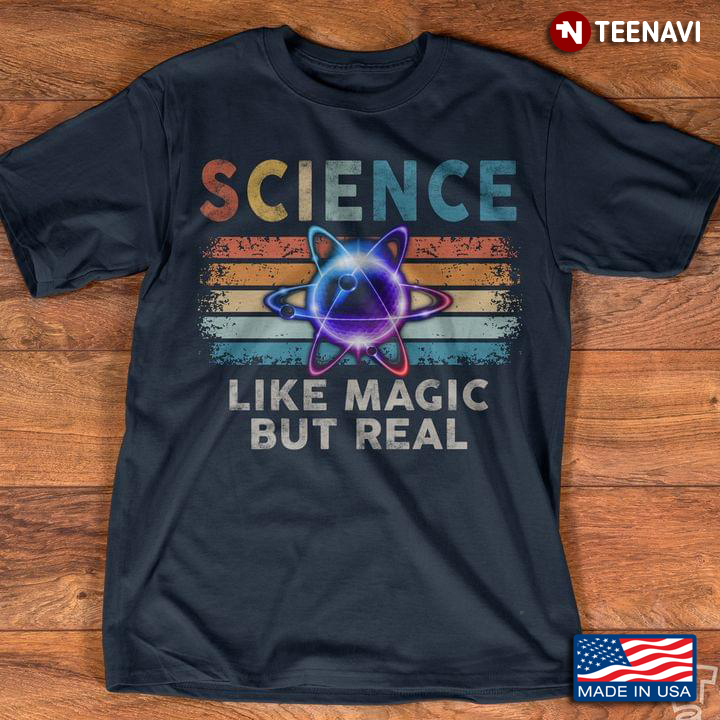 Vintage Science Like Magic But Real for Science Lover