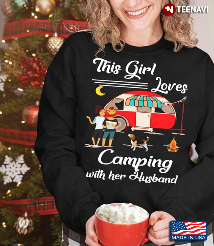 This Girl Loves Camping With Her Husband for Camp Lover