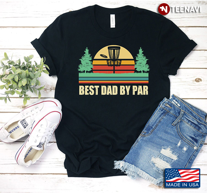 Vintage Disc Golf Best Dad By Par