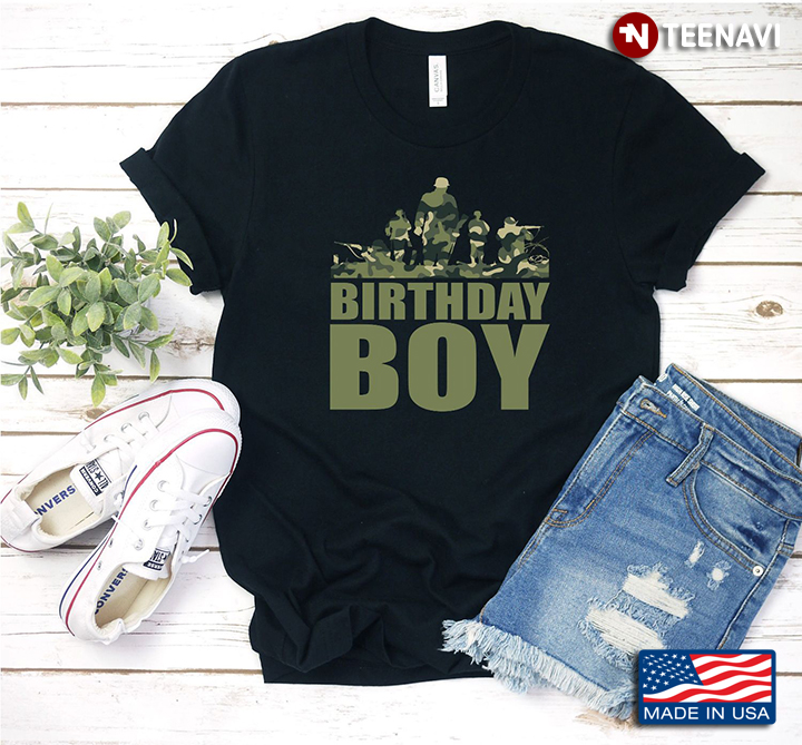 Veteran Birthday Boy Cool Design