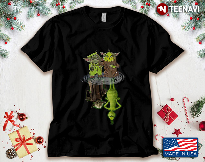 Baby Yoda And Grinch for Christmas
