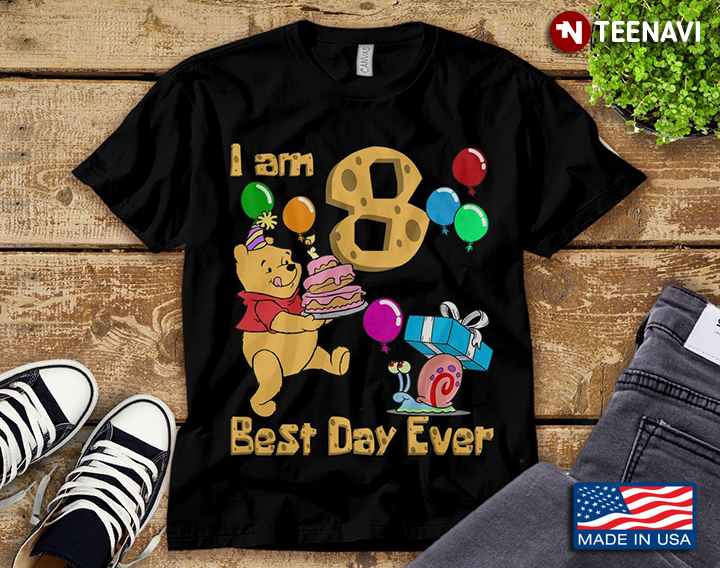 I Am 8 Best Day Ever Winnie-the-Pooh Birthday Gifts