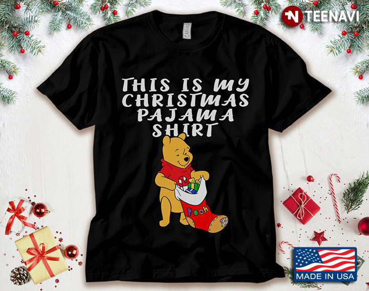 Winnie-the-Pooh This Is My Christmas Pajama Shirt