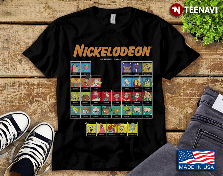 Nickelodeon Periodic Table Cartoon Television Channel
