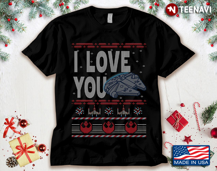 I Love You Star Wars Ugly Christmas