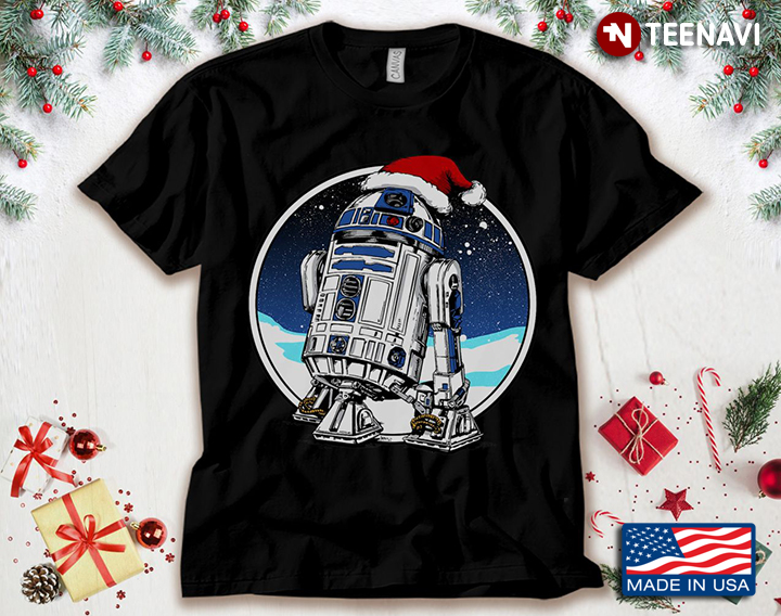 R2-D2 With Santa Hat Star Wars for Christmas