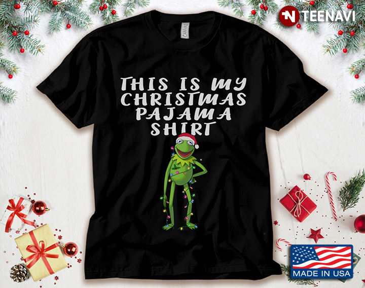 Kermit the Frog This Is My Christmas Pajama Shirt