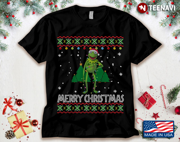 Merry Christmas Kermit the Frog Ugly Christmas