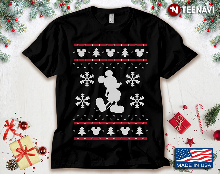 Mickey Mouse Disney Character Ugly Christmas