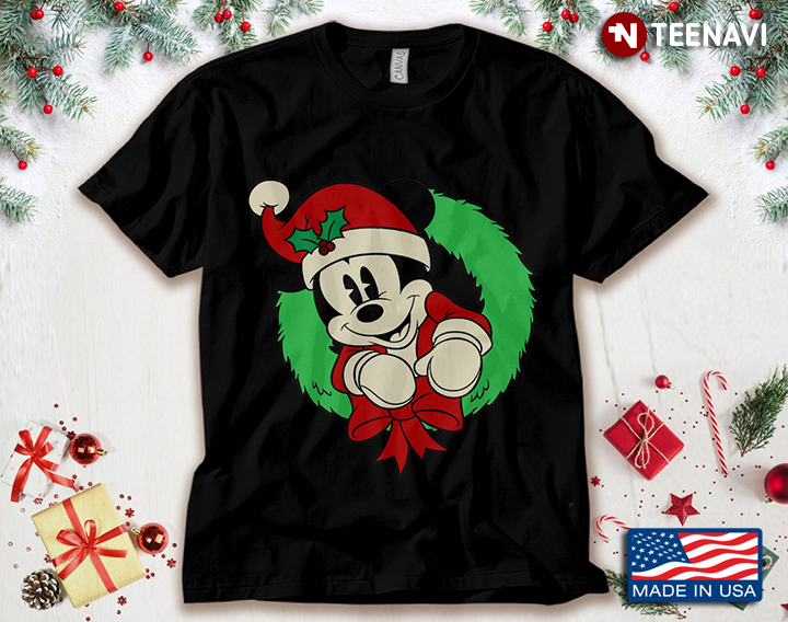 Santa Mickey Mouse Disney Character for Christmas