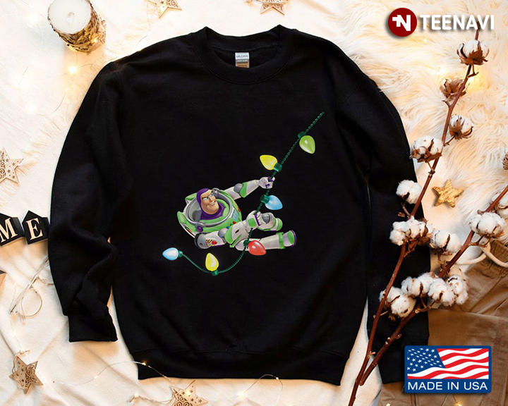 Buzz Lightyear With Fairy Lights Toy Story for Christmas