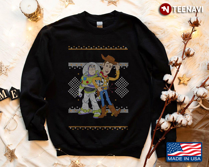 Woody And Buzz Lightyear Toy Story Ugly Christmas