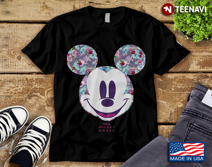 Disney Mickey Mouse Floral Design