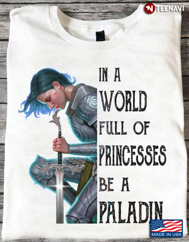 In A World Full Of Princesses Be A Paladin