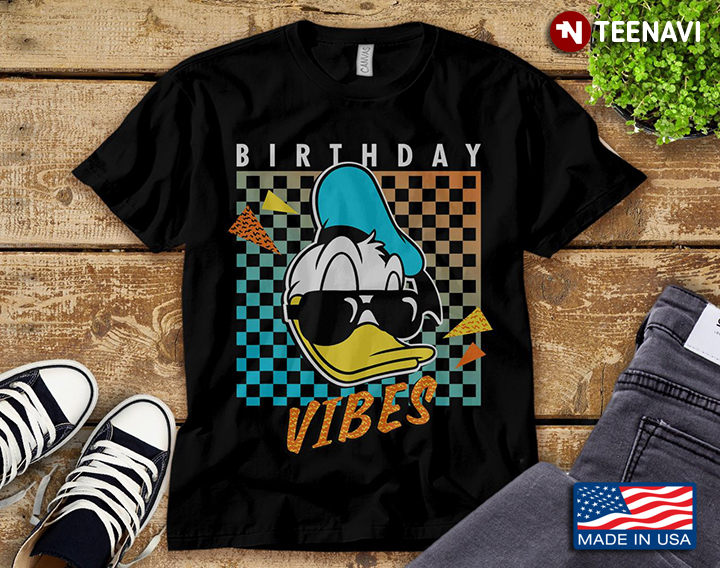 Birthday Vibes Donald Duck Gifts for Birthday