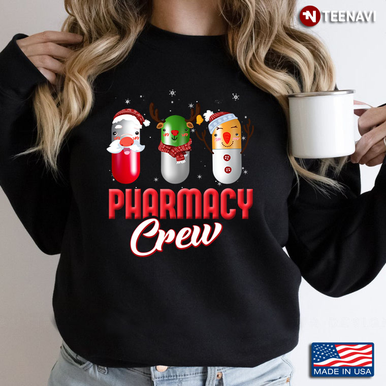 Pharmacy Crew Funny Pills for Christmas