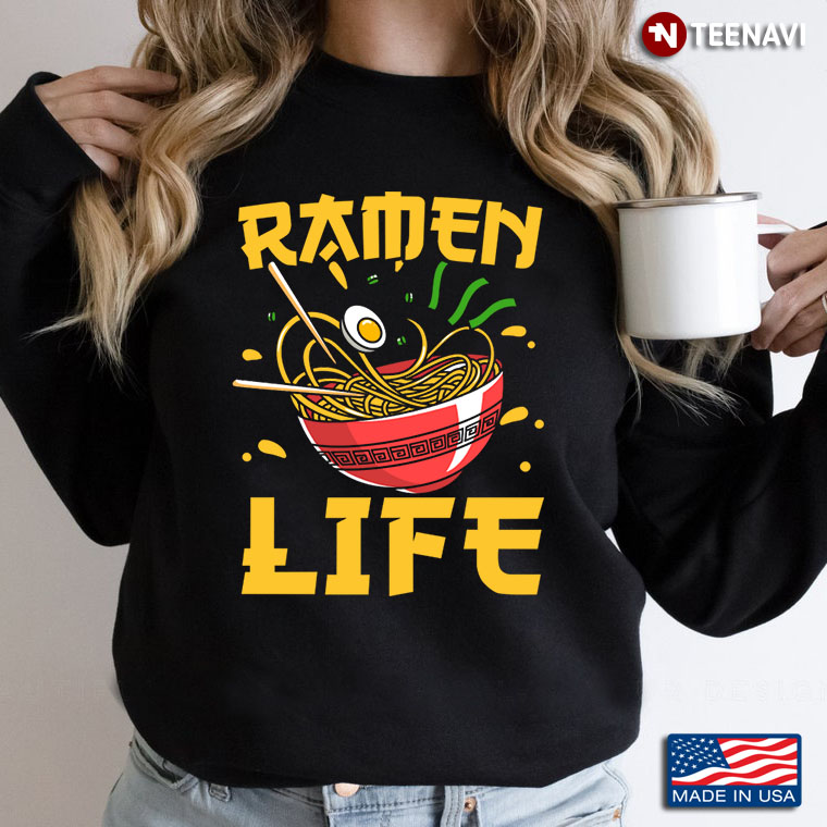 Ramen Life Japanese Noodle Bowl