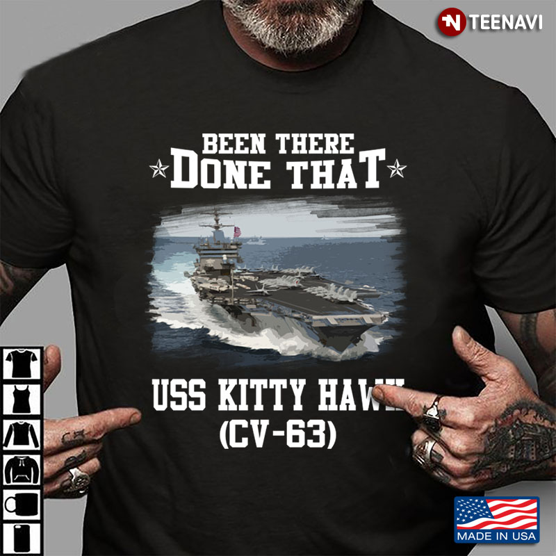 Been There Done That USS Kitty Hawk CV-63