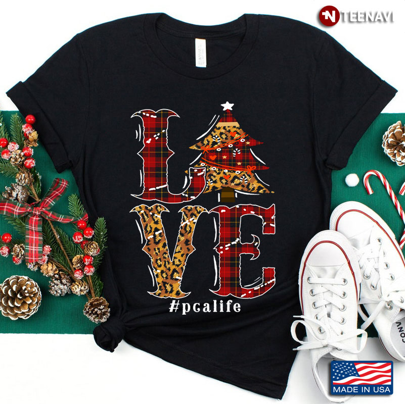 Love PCA Life Leopard Xmas Tree for Christmas