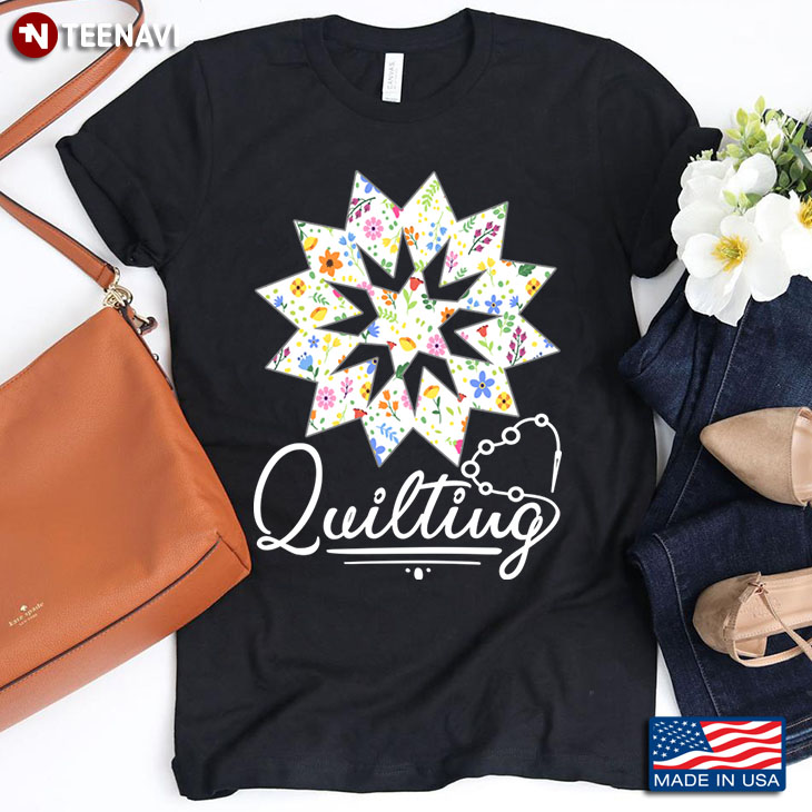 Quilting Floral Design for Quilting Lover