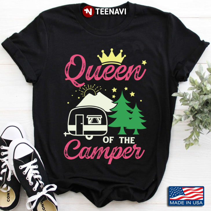 Camping Car Queen Of The Camper for Camp Lover