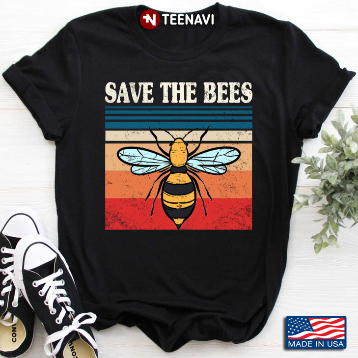 Vintage Save The Bees for Beekeeper