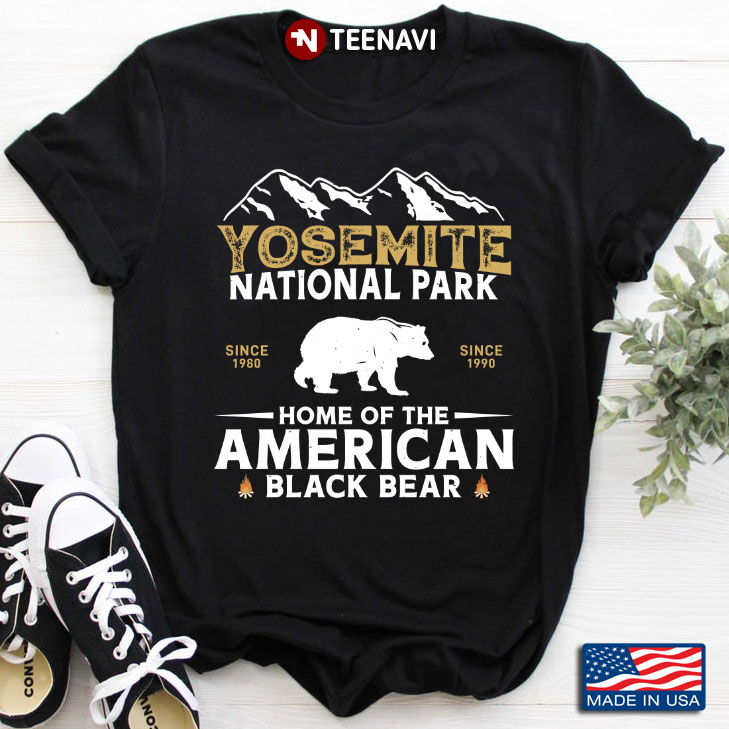 Yosemite National Park Since 1980 Since 1990 Home Of The American Black Bear