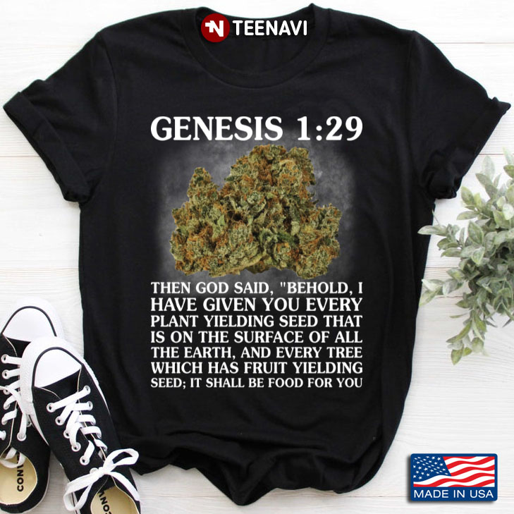 Genesis 1:29 Then God Said Behold I Have Given You Every Plant Yielding Seed That Is On The Surface