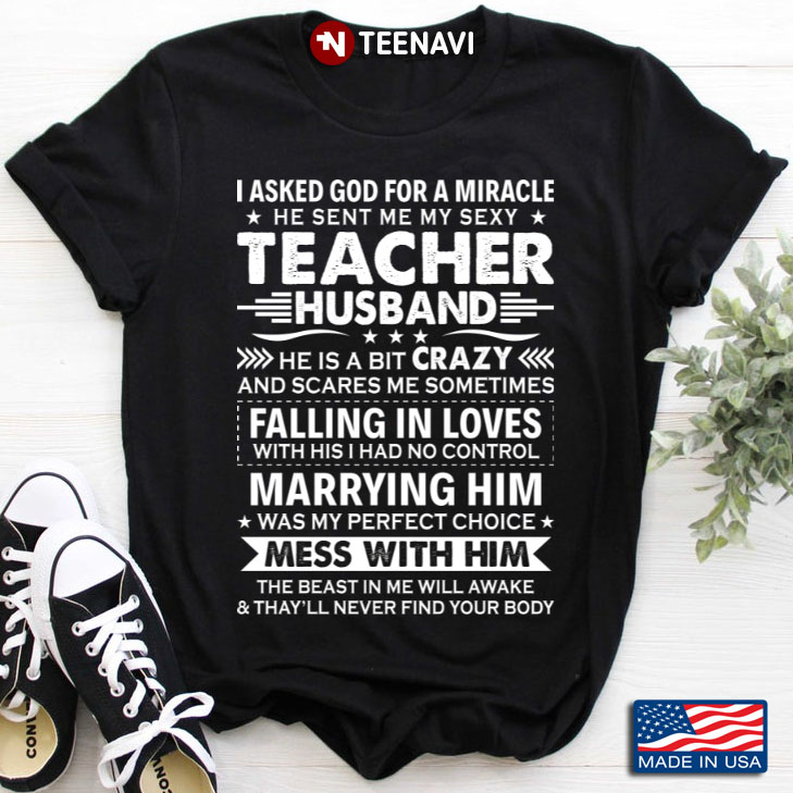 I Asked God For A Miracle He Sent Me My Sexy Teacher Husband He Is A Bit Crazy