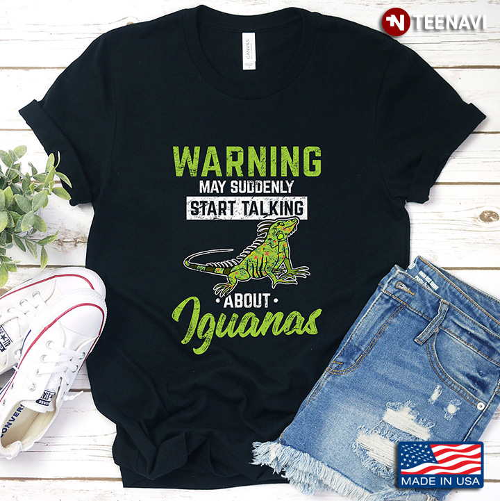 Warning May Suddenly Start Talking About Iguanas