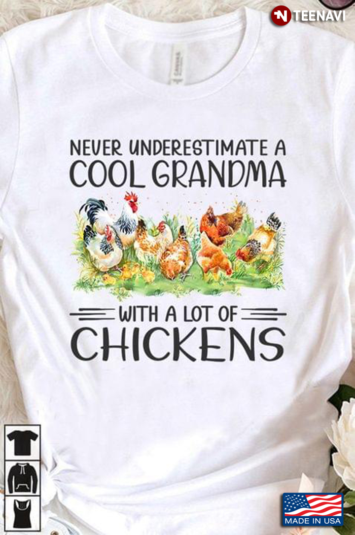 Never Underestimate A Cool Grandma With A Lot Of Chickens