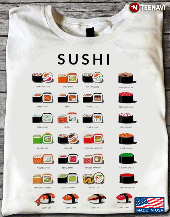 Japanese Sushi Roll Kawaii Gift Sushi