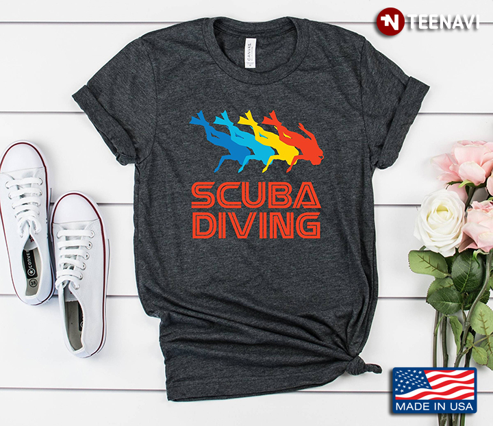Scuba Diving – Vintage Retro Ocean Scuba Diver Gift