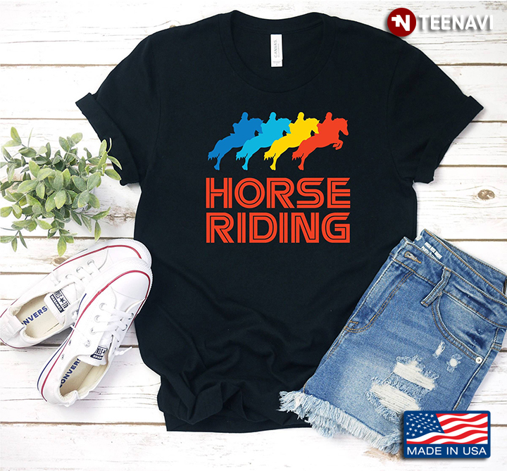 Retro Vintage Horse Riding Gift For Riders
