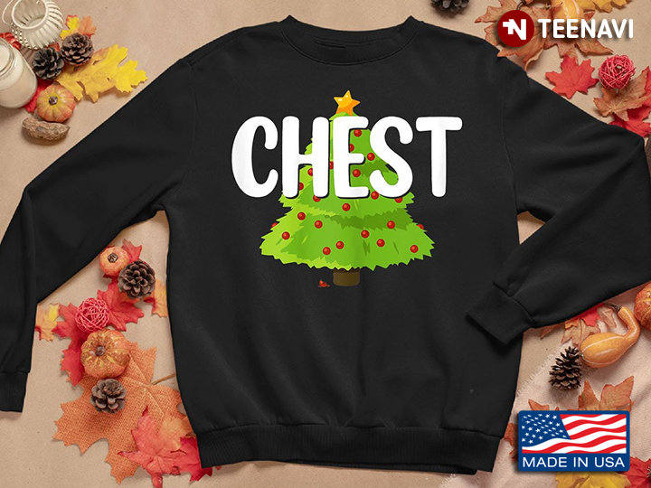 Funny Matching Chestnuts Christmas Tree