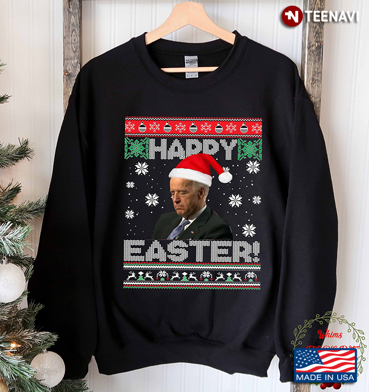 Merry Xmas Santa Funny Joe Biden Happy Easter