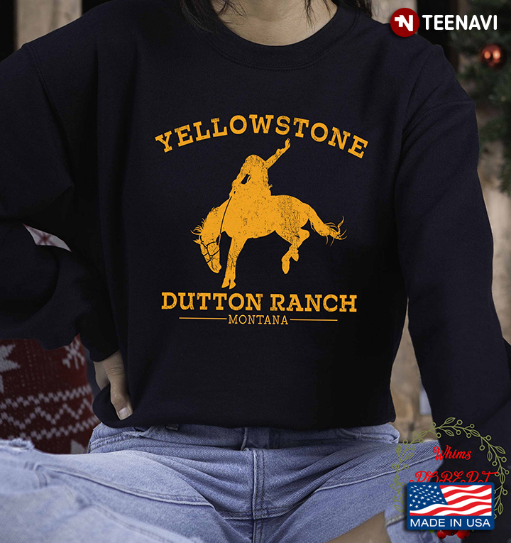 Yellowstone Dutton Ranch Motana Vintage Retro