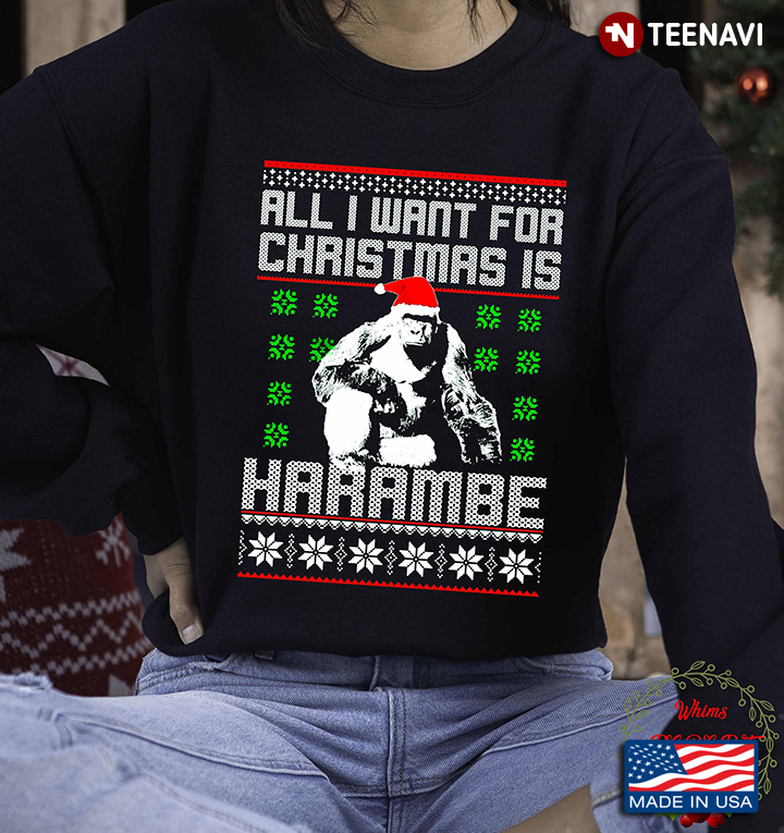 All I Want For Christmas Is Harambe Loved Christmas