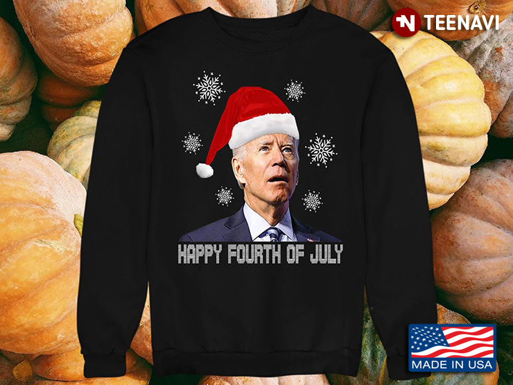 Anti Joe Biden Happy 4th Of July Merry Christmas Gift