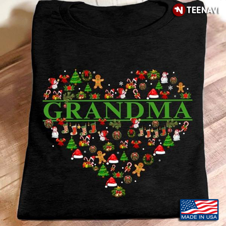 Grammie Heart Grandma Christmas Mother’s Day