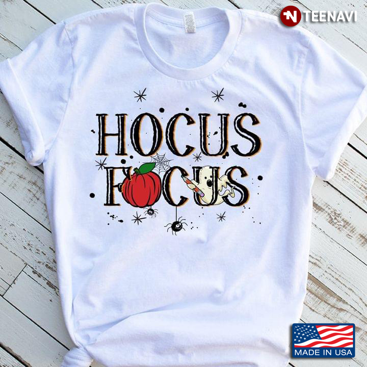 Hocus Focus Teacher Halloween T-Shirt
