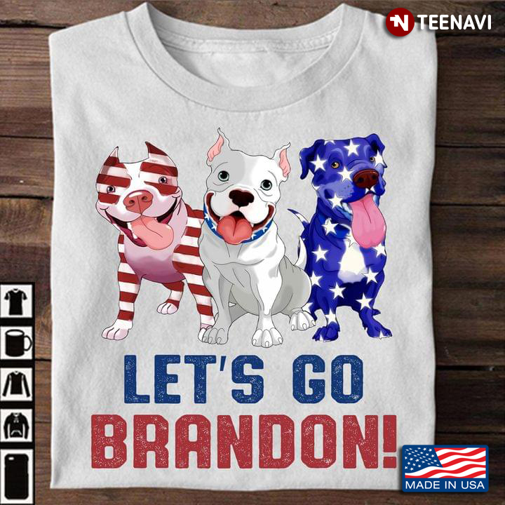 Pitbull America Let’s go Brandon