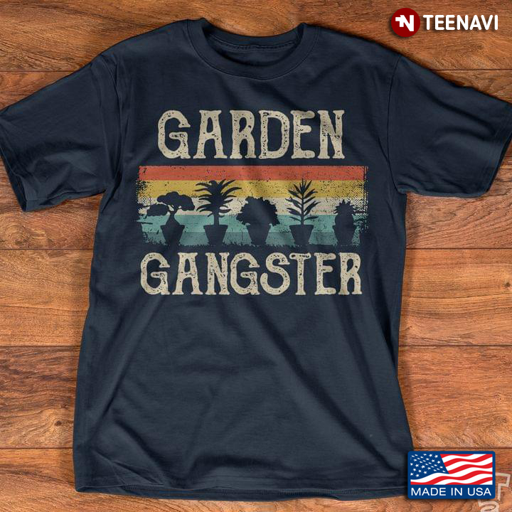 Funny Gardening Garden Gangster Vegan Gardener Plant Gift