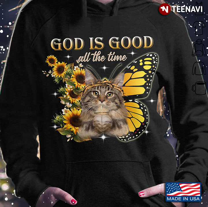 Maine Coon God Is Good All The Time And All The Time God Is Good