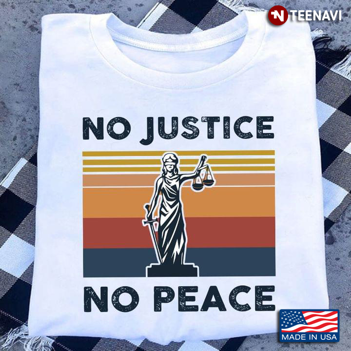 No Justice No Peace Vintage